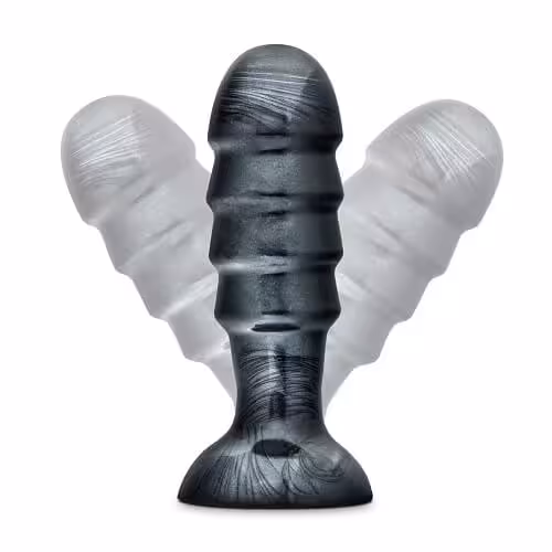 Jet Bruiser Large Ridged Butt Plug 7.5 Inches image 5