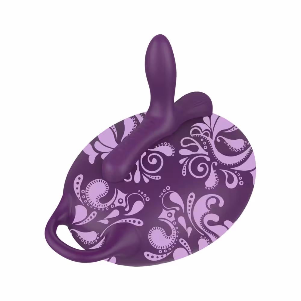 Bouncy Bliss Classic Sit-On Vibrator with Rechargeable Remote Control image 2