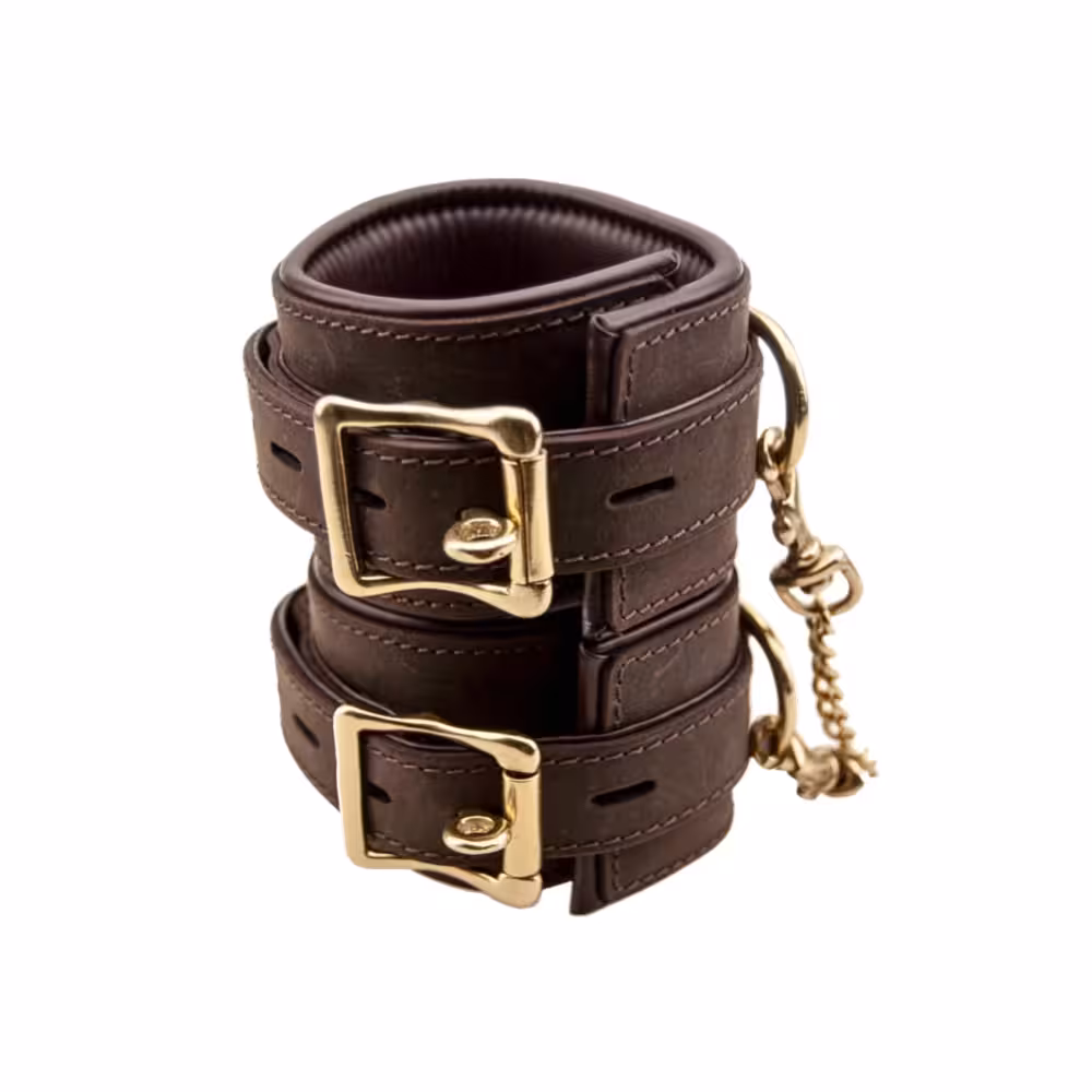 BOUND Nubuck Leather Wrist Restraints image 2