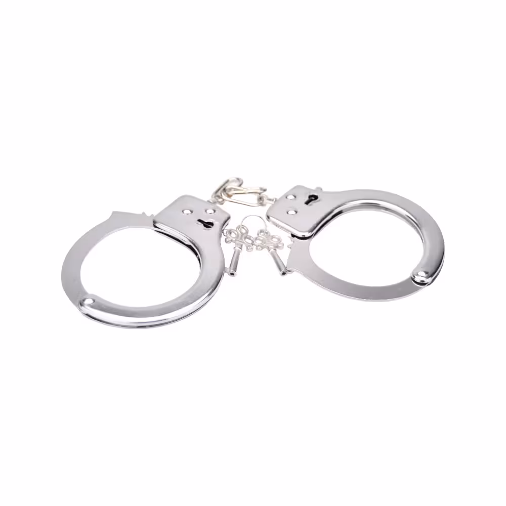 Bound to Play. Heavy Duty Metal Handcuffs image 3