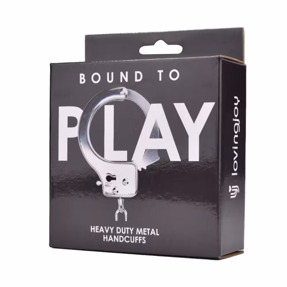 Bound to Play. Heavy Duty Metal Handcuffs image 7