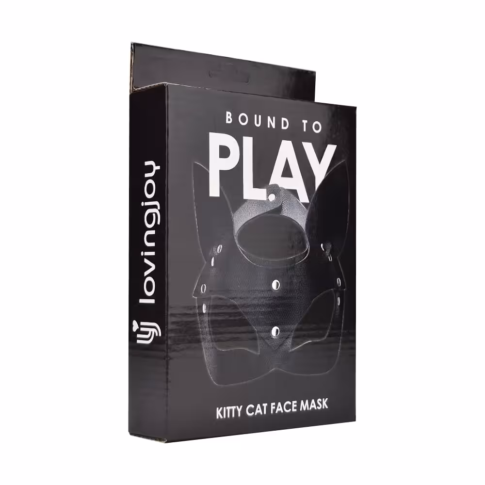 Bound to Play Kitty Cat Face Mask Black image 5