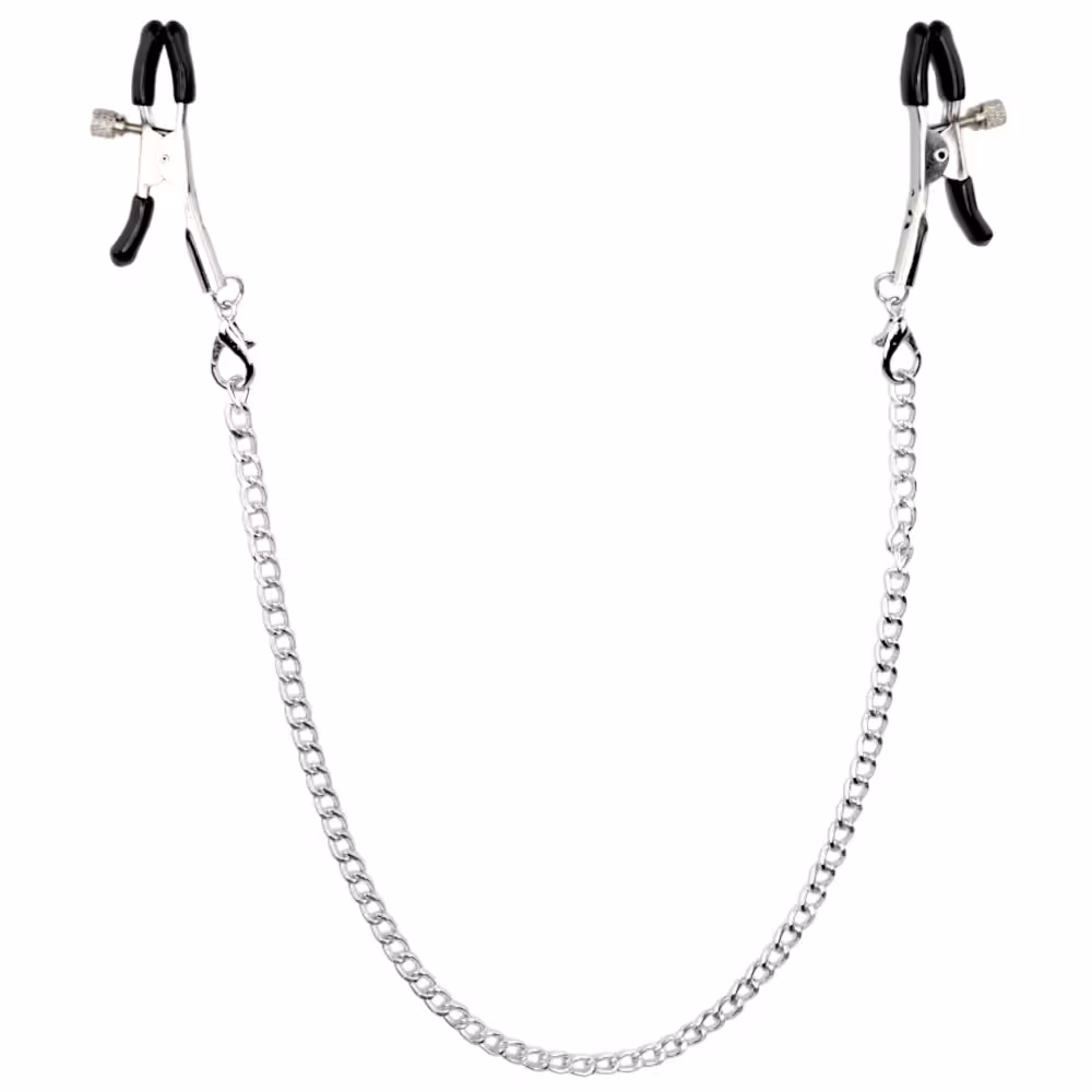 Bound to Please Adjustable Nipple Clamps & Chain image 2