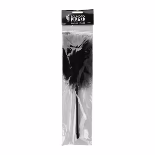 Bound to Please Feather Tickler Black image 2