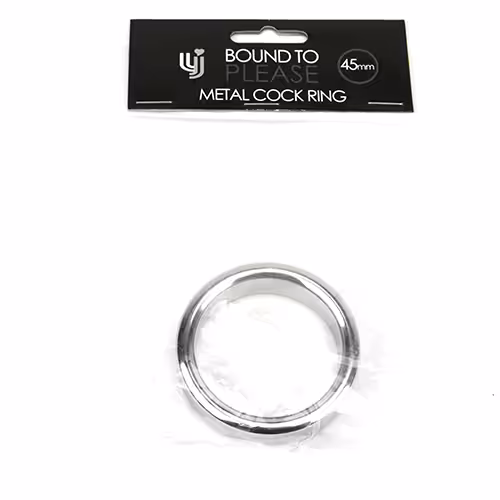Bound to Please Metal Cock and Ball Ring - 45mm image 6