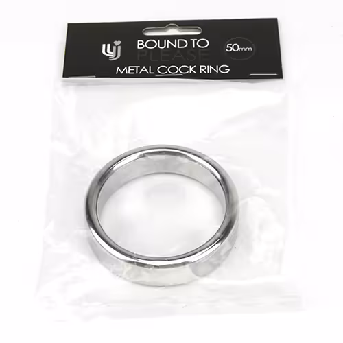 Bound to Please Metal Cock and Ball Ring - 50mm image 6