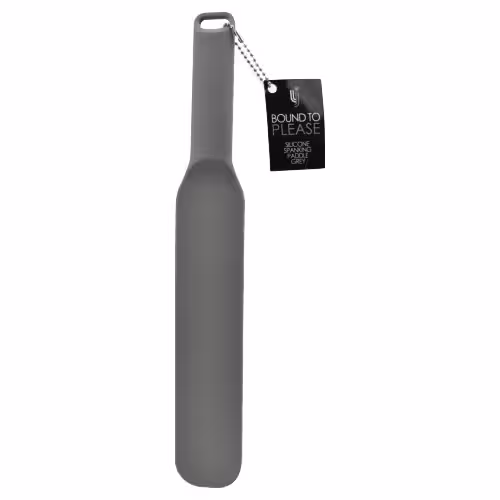 Bound to Please Silicone Spanking Paddle Grey image 4
