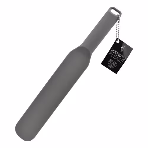 Bound to Please Silicone Spanking Paddle Grey image 5
