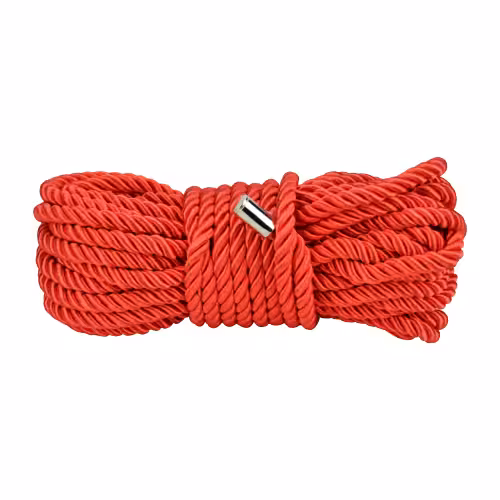 Bound to Please Silky Bondage Rope 10m Red image 2