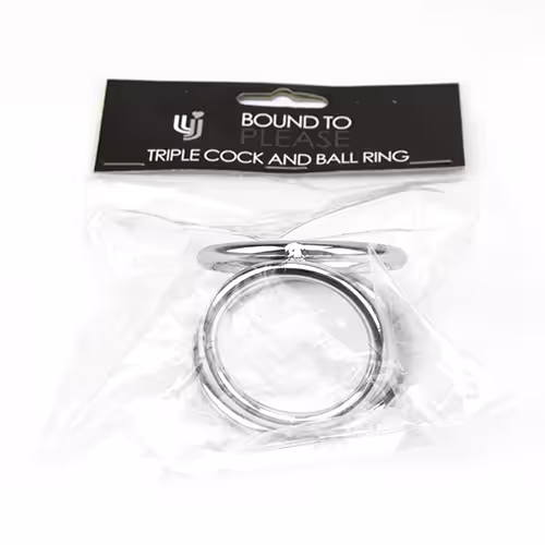 Bound to Please Triple Cock and Ball Ring image 5