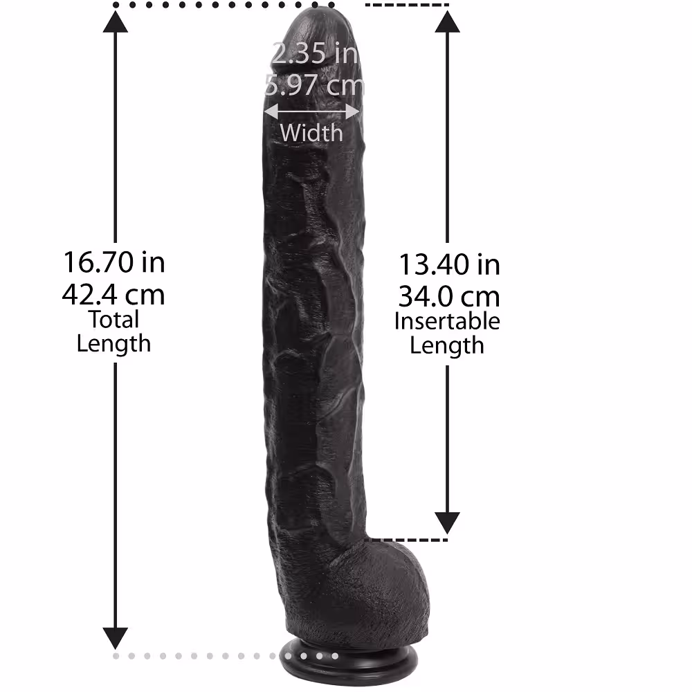Doc Johnson Dick Rambone Black image 5