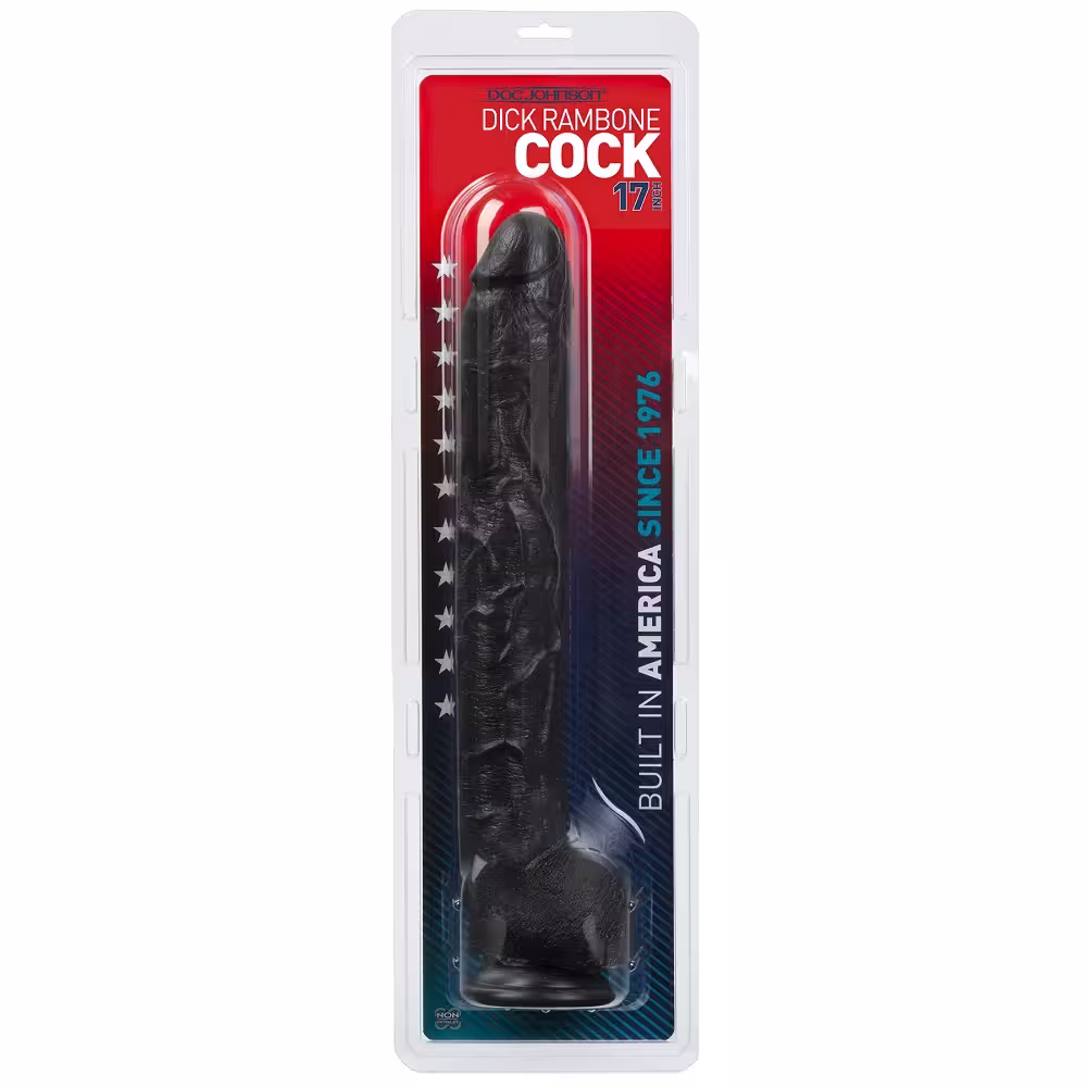 Doc Johnson Dick Rambone Black image 6