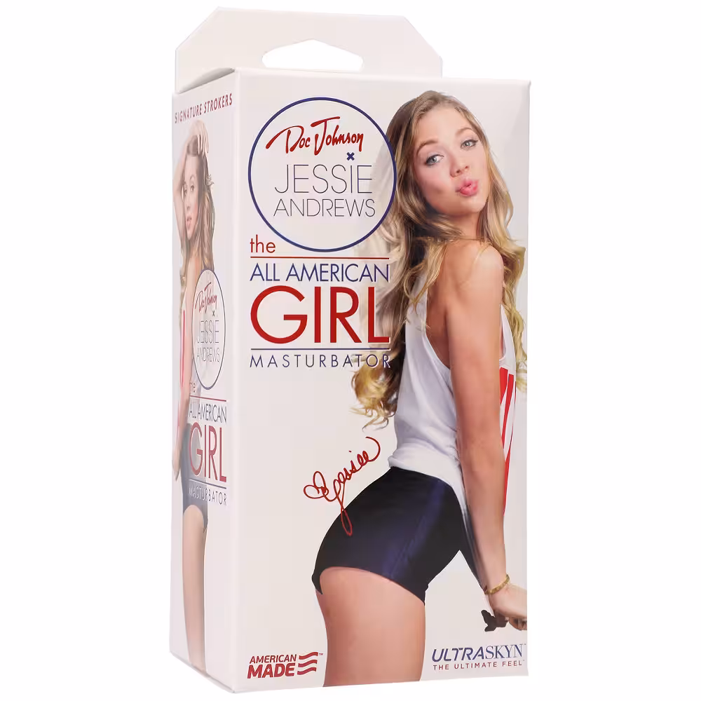 Doc Johnson Jessie Andrews All American Realistic Masturbator image 2