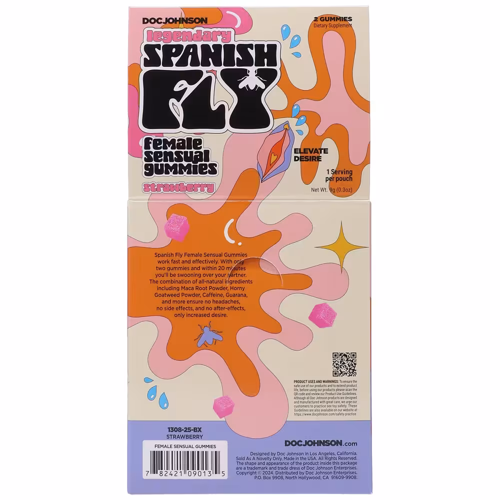 Spanish Fly Female Sex Gummies (2 pack) image 7