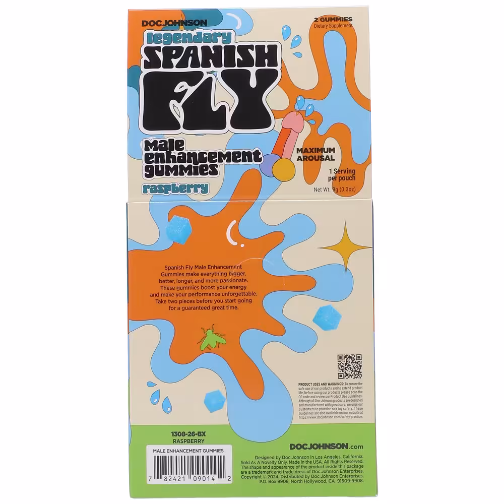 Spanish Fly Male Sex Gummies (2 pack) image 7
