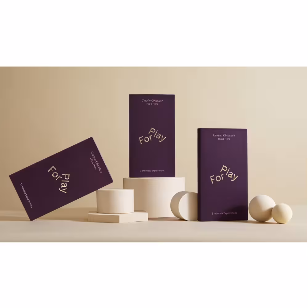 For Play His and Hers Couples Chocolate Dark image 2