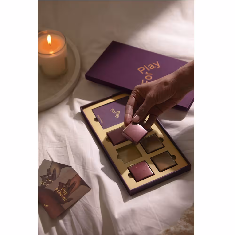 For Play His and Hers Couples Chocolate Dark image 3