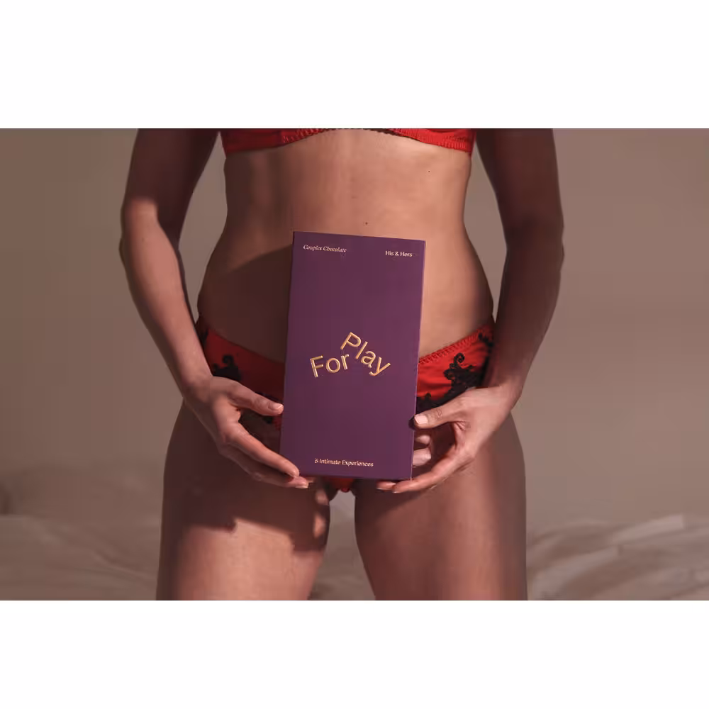 For Play His and Hers Couples Chocolate Dark image 5