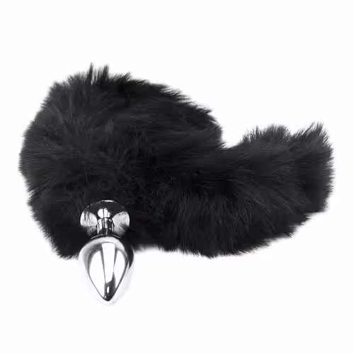 Furry Fantasy Black Panther Tail Butt Plug image 5