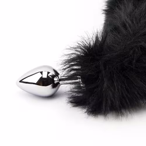 Furry Fantasy Black Panther Tail Butt Plug image 7