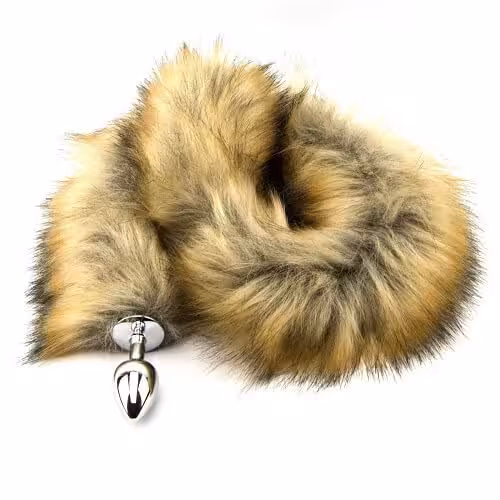 Furry Fantasy Red Fox Tail Butt Plug image 2