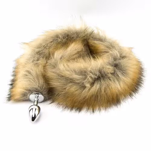 Furry Fantasy Red Fox Tail Butt Plug image 3
