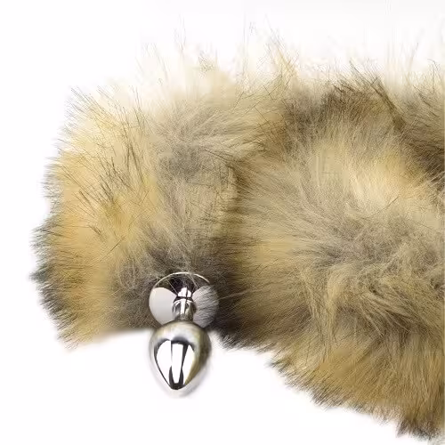 Furry Fantasy Red Fox Tail Butt Plug image 5