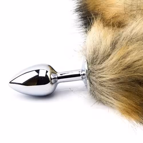Furry Fantasy Red Fox Tail Butt Plug image 6