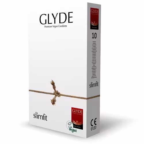 Glyde Ultra Slimfit Vegan Condoms 10 Pack image 2