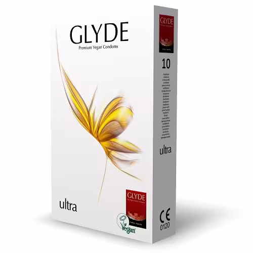 Glyde Ultra Vegan Condoms 10 Pack image 2