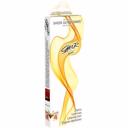Sheer Glyde Vegan Dams Wildberry Flavour 4 Pack image 2