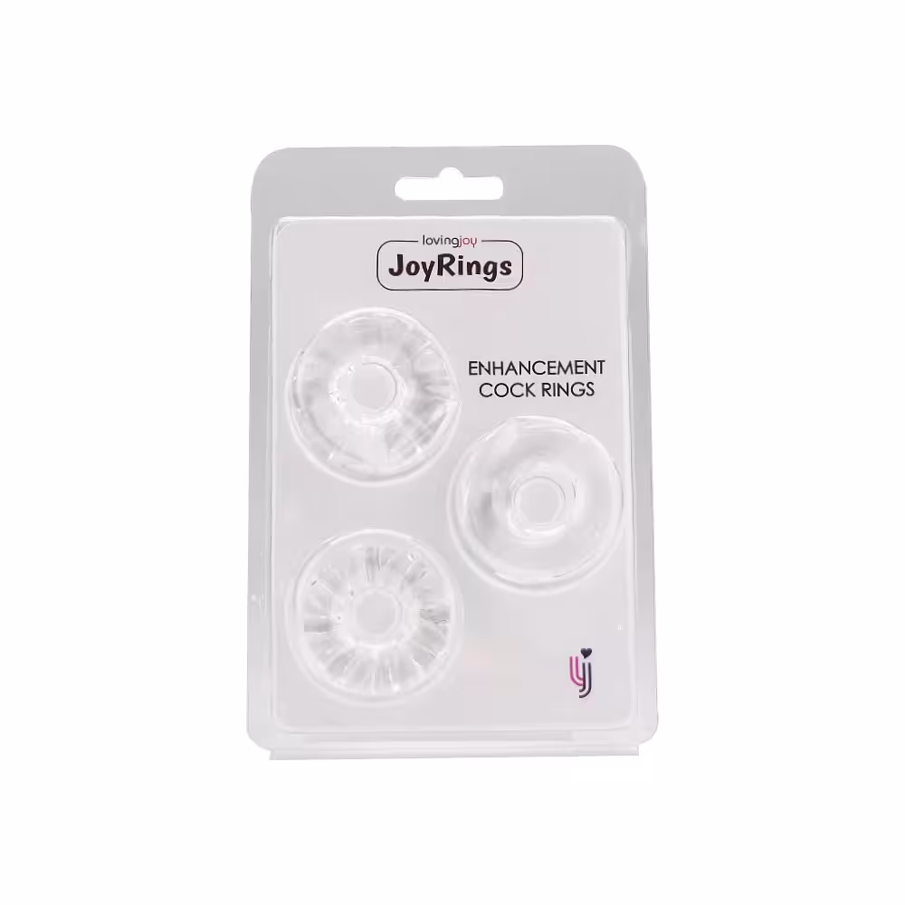 JoyRings Enhancement Cock Ring Set (3 Pack) image 6