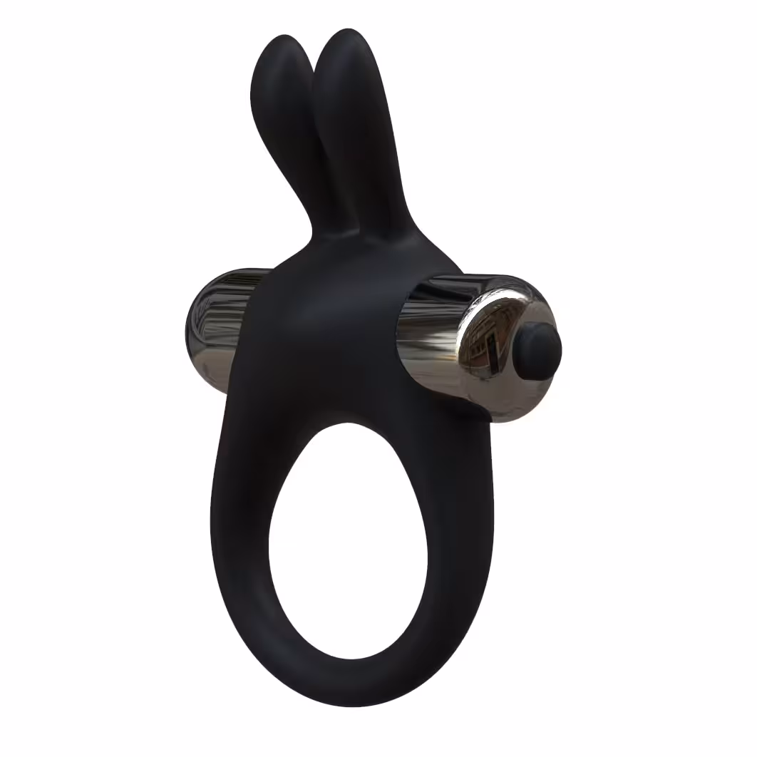 JoyRings Silicone Rabbit Vibrating Cock Ring image 2
