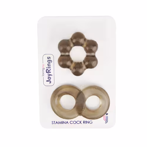 JoyRings Stamina Cock Ring Set (2 Pack) image 4