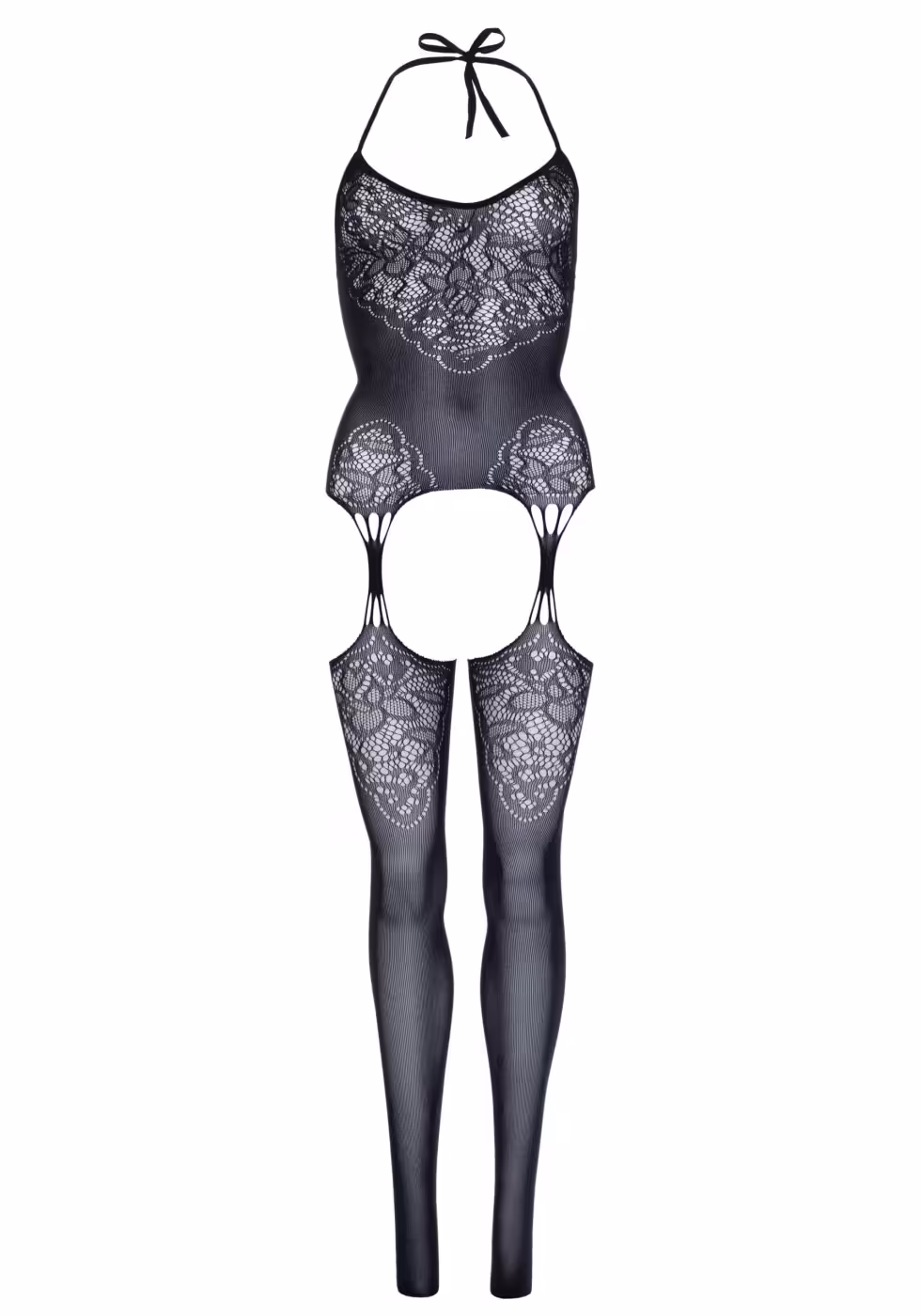 Leg Avenue Lace Suspender Bodystocking One Size image 4