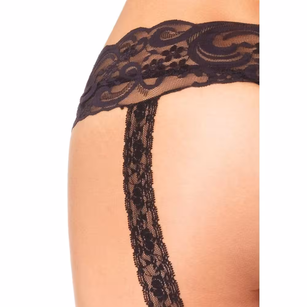 Leg Avenue Sheer Backseam Stockings image 3