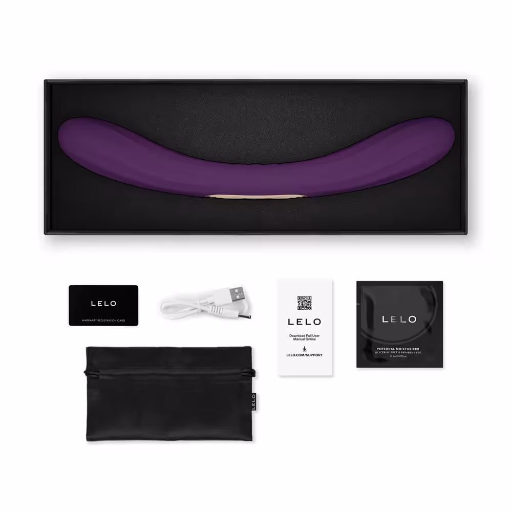 LELO Boomerang Dual Ended Vibrator Purple image 3