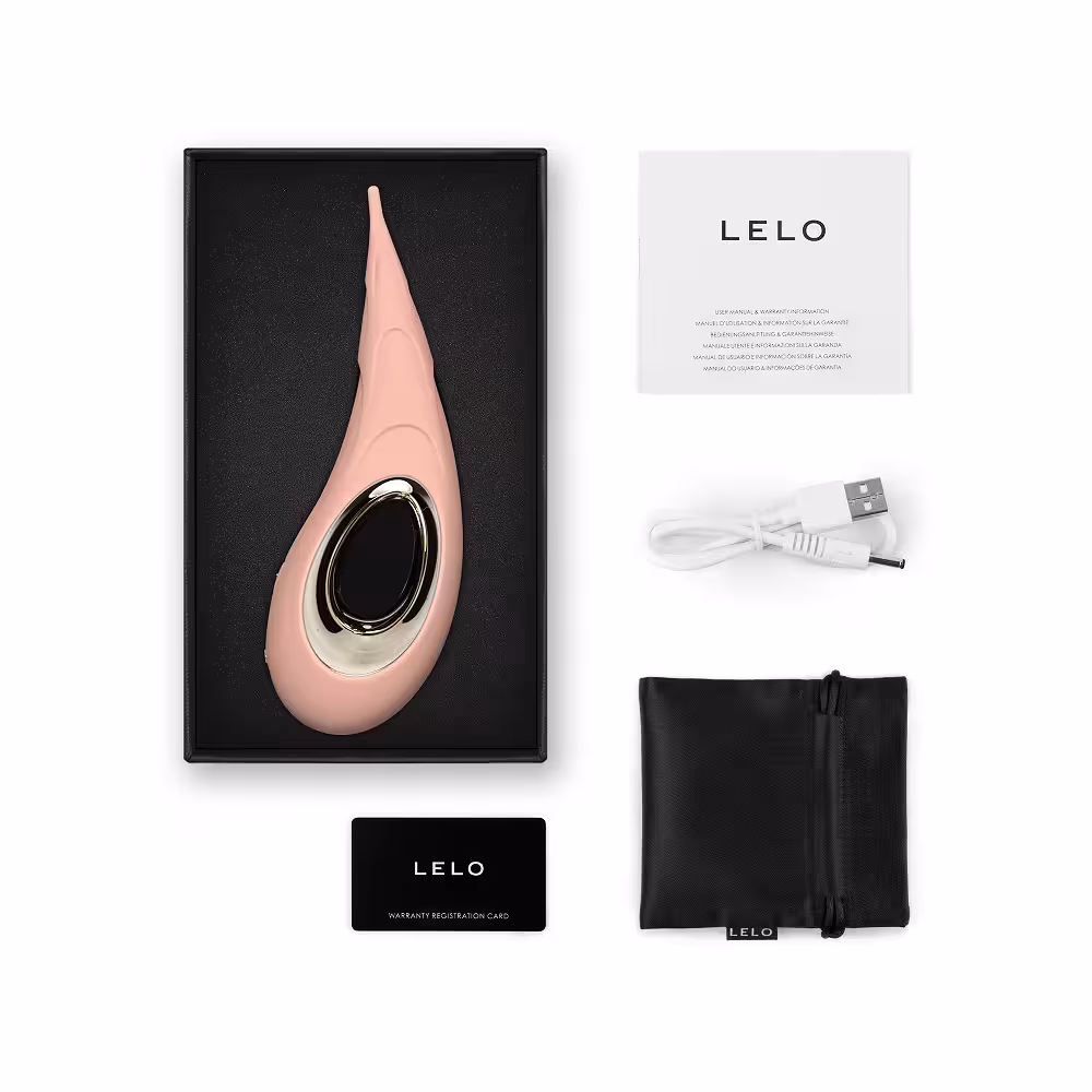 LELO Dot Cruise Clitoral Vibrator Peach Please image 4