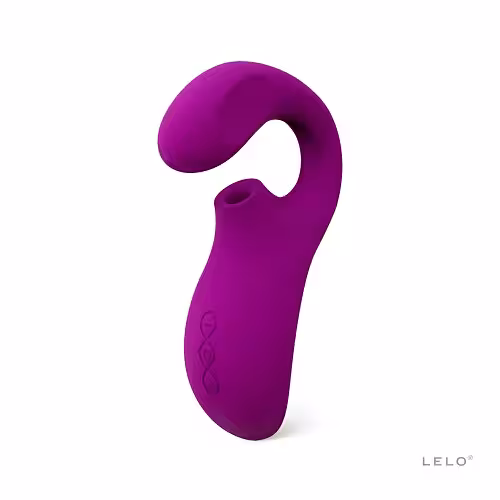 LELO Enigma Dual Stimulation Sonic Massager Deep Rose image 2