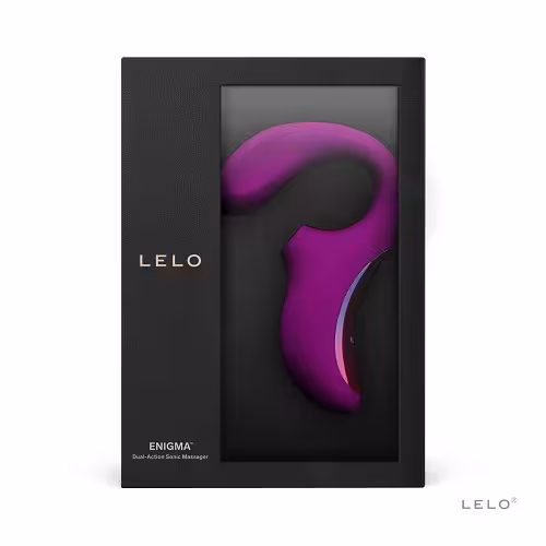 LELO Enigma Dual Stimulation Sonic Massager Deep Rose image 4