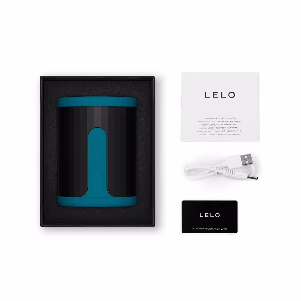 LELO F2 Stamina Trainer and Stroker Blue image 3