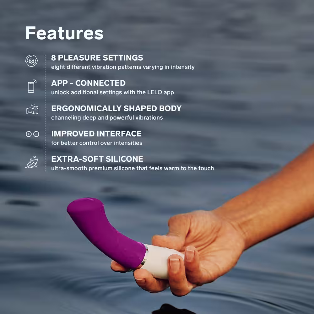 LELO Gigi 3 App Controlled G-Spot Vibrator Deep Rose image 4
