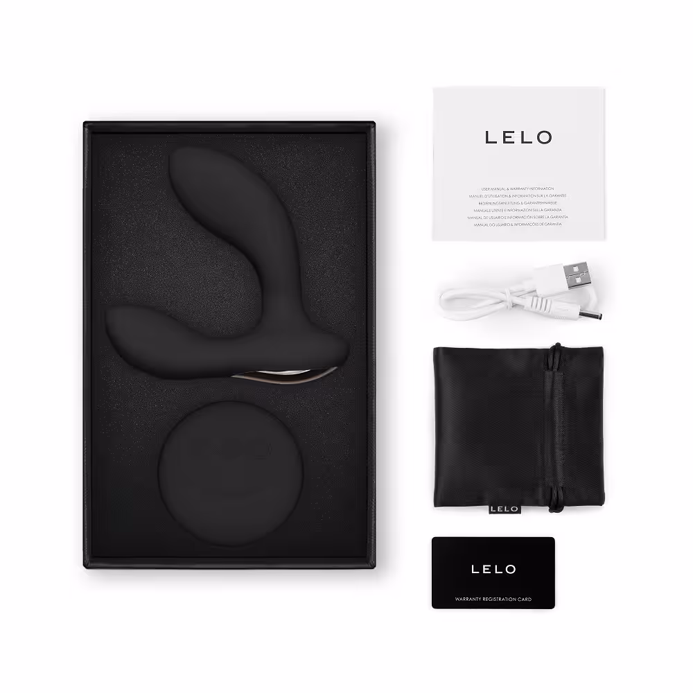 LELO Hugo 2 Remote Controlled Prostate Massager Black image 2