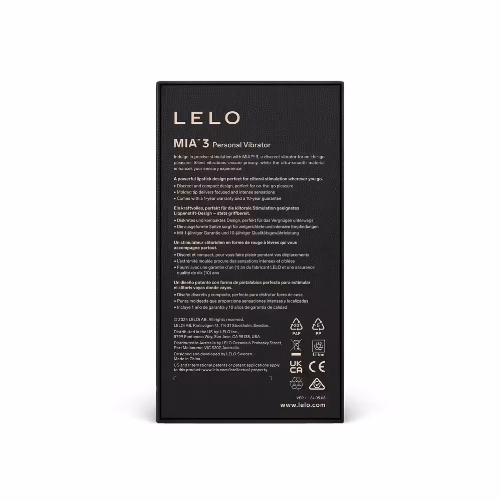 LELO Mia 3 Clitoral Vibrator Deep Rose image 4