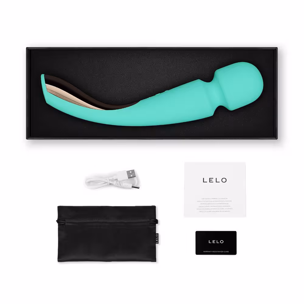 LELO Smart Wand 2 Large Aqua image 3