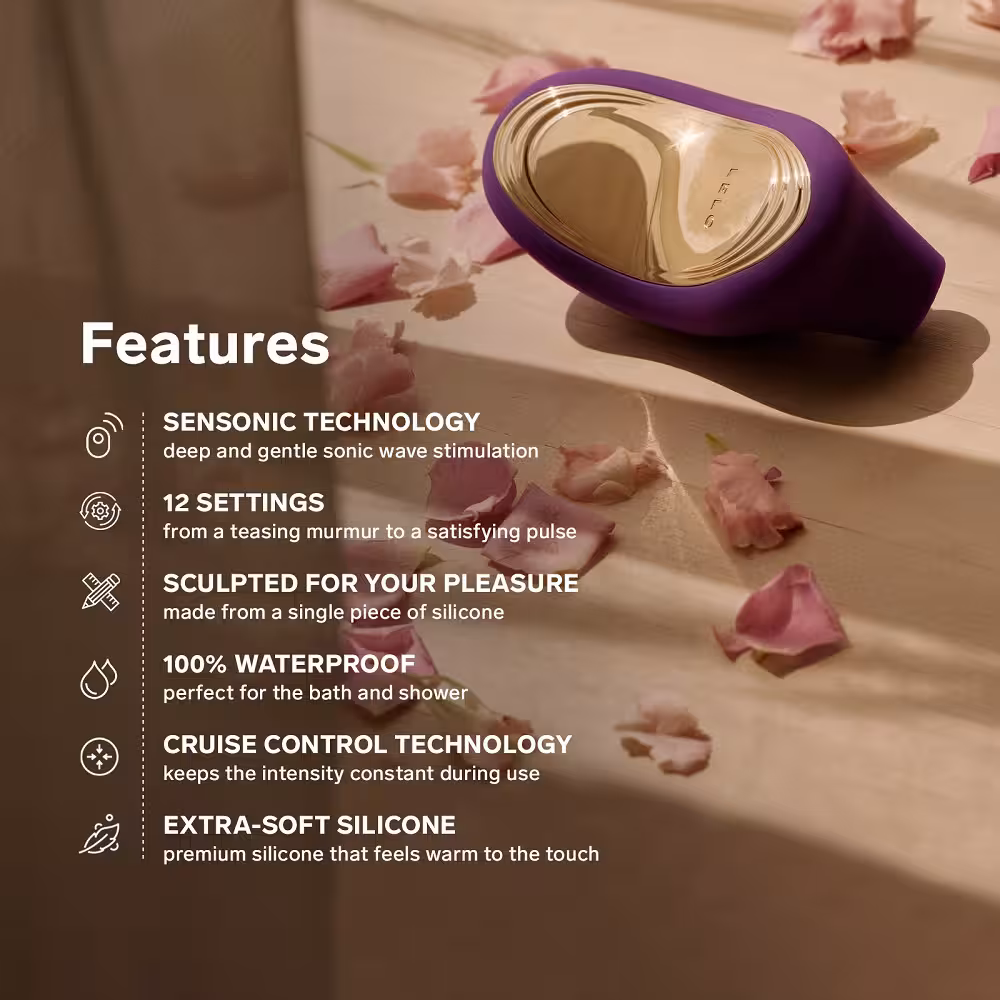 LELO SONA 2 Cruise Clitoral Massager Black image 8