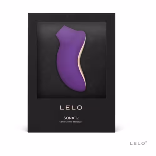 LELO SONA 2 Sonic Clitoral Massager - Purple image 4