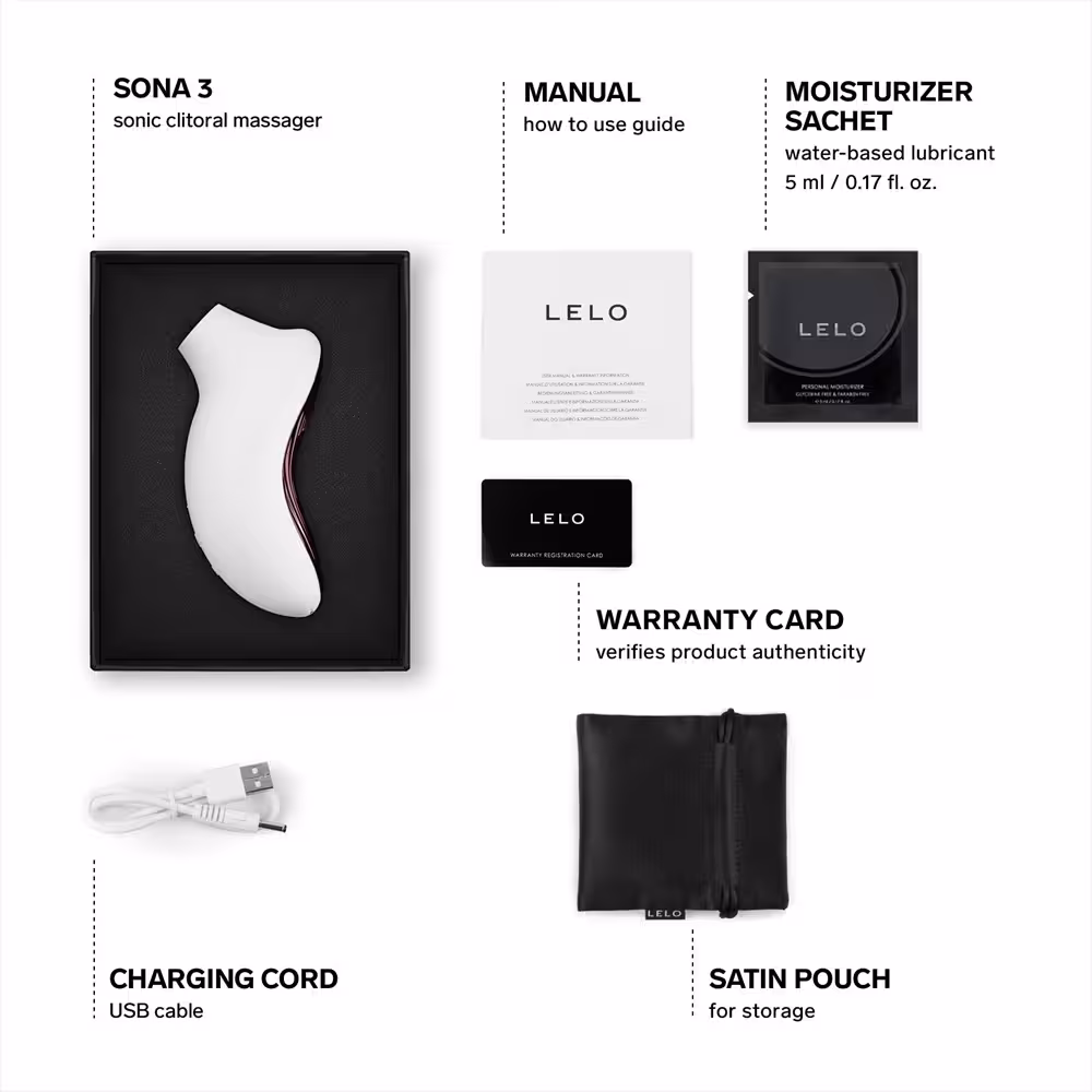 LELO Sona 3 Clitoral Massager Cream image 4