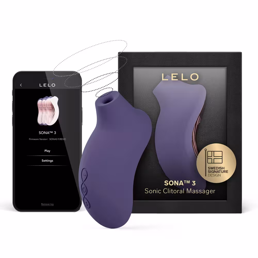 LELO Sona 3 Clitoral Massager Cyber Purple image 5
