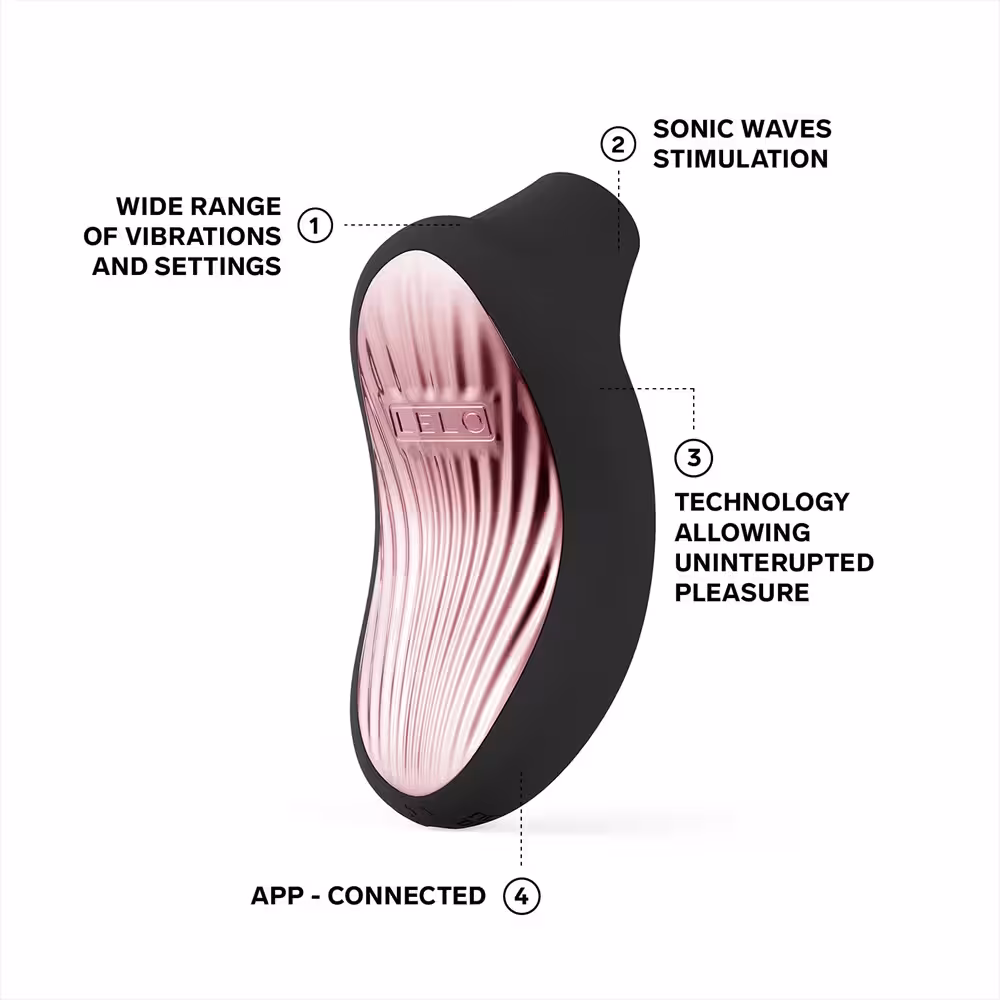LELO Sona 3 Cruise Clitoral Massager Black image 3